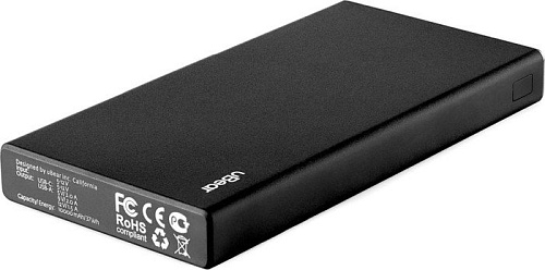 Внешний аккумулятор uBear Core 10000 mAh PB08BL10000-PD (черный)