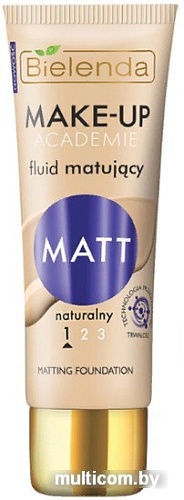 Тональный крем Bielenda Make-Up Academie Matt №01 светлый 30 г