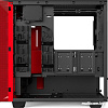 Корпус NZXT H400i (черный/красный)