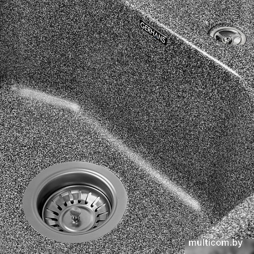 Кухонная мойка Gerhans E08 (графит)