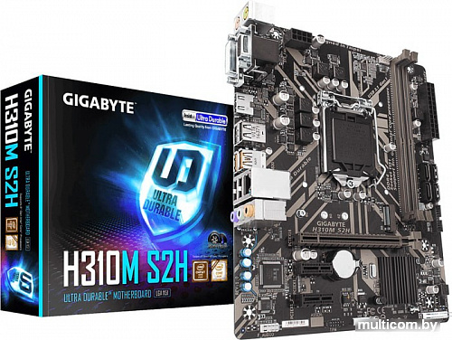 Материнская плата Gigabyte H310M S2H (rev. 1.0)