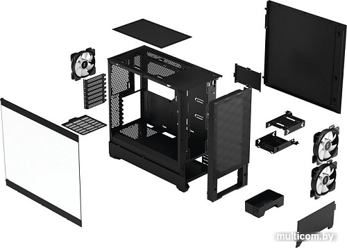 Корпус Fractal Design Pop Air RGB Black TG Clear Tint FD-C-POR1A-06