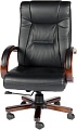 Кресло Norden Консул 3158-L02 (кожа, черный)