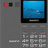 Кнопочный телефон Maxvi B231 (серый)