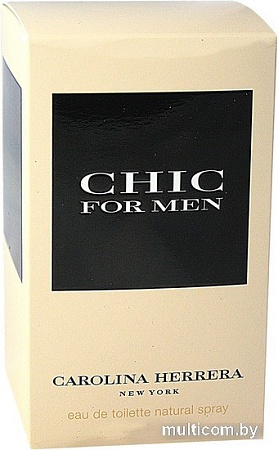 Carolina Herrera CHIC For Men EdT (60 мл)