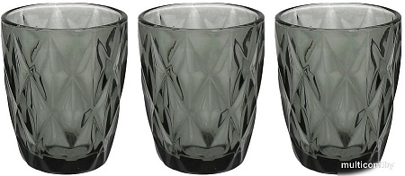 Набор стаканов для воды и напитков Tognana Glass Rombus N3585T25892