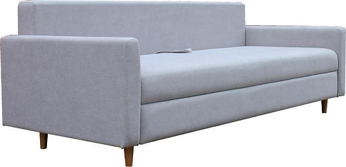 Диван Brioli Рензо П трехместный (рогожка, J2 бежевый)