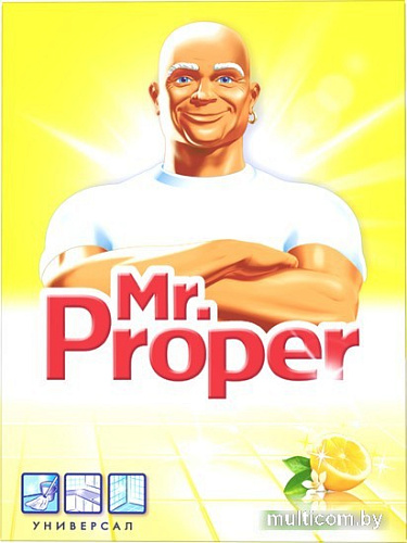 Средство для напольных покрытий Mr. Proper Лимон 0.4 кг