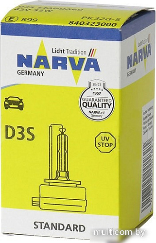 Ксеноновая лампа Narva D3S 1шт
