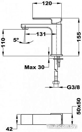 Смеситель TEKA Soller 853461250