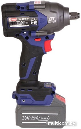 Гайковерт ДИОЛД ГЭА-20 ЛИ-04 10300044 (без АКБ)