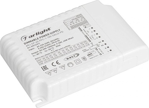 Блок питания Arlight ARJ-SP-40-PFC-1-10V-DALI2-PD 025123(1)