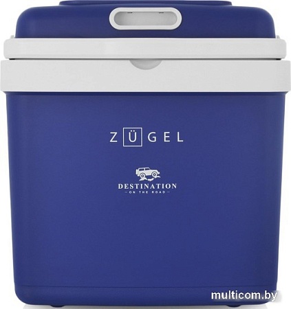 Термоэлектрический автохолодильник ZUGEL ZCR33 (синий)