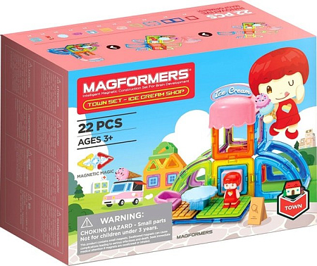 Конструктор Magformers 717008 Town Set - Ice Cream