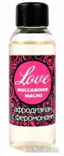 Масло для массажа Биоритм Love с феромонами 13005 (50 мл)