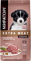 Сухой корм для собак Winner Extra Meat с телятиной для щенков средних пород 10 кг