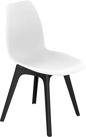 Стул Sheffilton SHT-ST29/S195 (белый/черный)