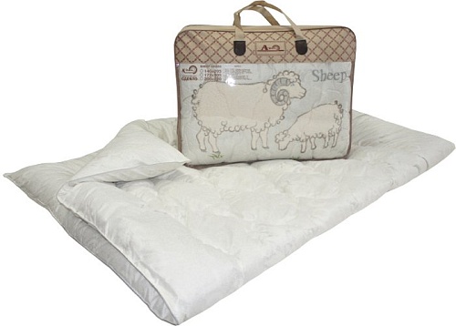Одеяло АЭлита Sheep Grass 200x220 (овечья шерсть)