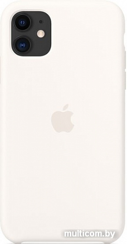 Чехол Apple Silicone Case для iPhone 11 (белый)