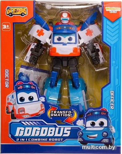 Трансформер GoGo Bus Доктор и полицейский 2 в 1 YS4013G