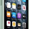 Чехол Apple Silicone Case для iPhone 11 Pro (голубой берилл)