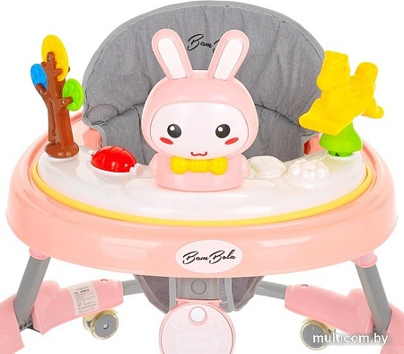 Ходунки BamBola Зайчик 630 (розовый)
