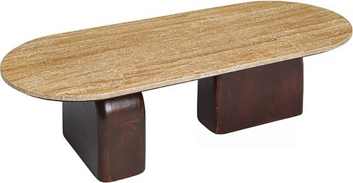 Журнальный столик Bergenson Bjorn Torhill BB0000304 (бежевый/орех)