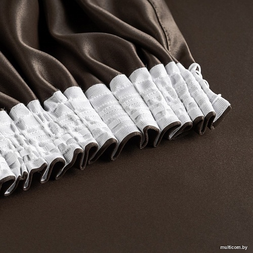 Комплект штор Mio Tesoro Блэкаут 150x250 (2шт, шоколад)