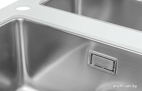 Кухонная мойка ZorG GS 6750-2 (белый)