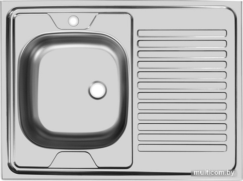 Кухонная мойка Ukinox STD800.600 5C 0LS (с сифоном)