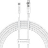 Кабель Baseus Explorer Series Fast Charging Cable with Smart Temperature Control 20W USB Type-C - Lightning (2 м, белый)