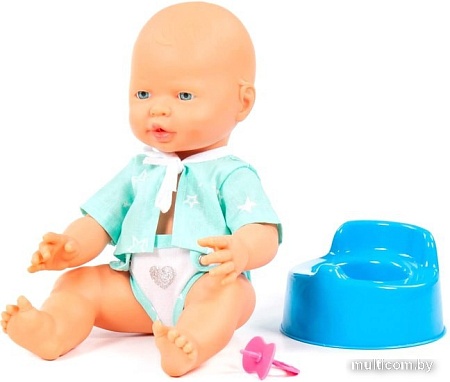 Пупс Полесье Веселый с соской и горшком 86785