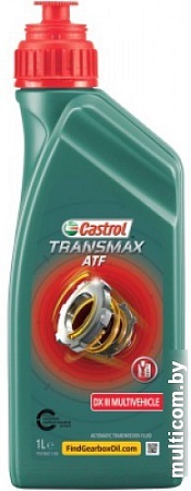 Трансмиссионное масло Castrol Transmax ATF DX III Multivehicle 1л