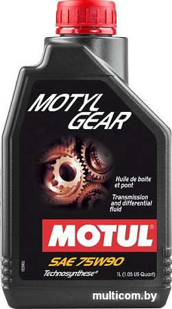 Трансмиссионное масло Motul MotylGear 75W-90 1л