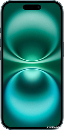 Смартфон Apple iPhone 16 256GB (бирюзовый)