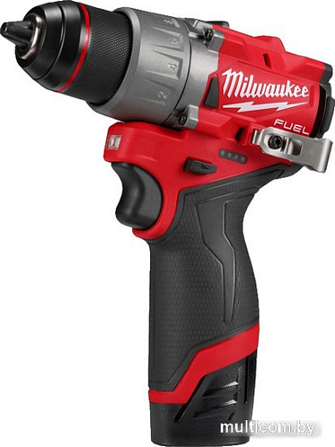 Дрель-шуруповерт Milwaukee M12 FUEL M12FDD2-202X 4933479873 (с 2-мя АКБ 2 Ач, кейс)