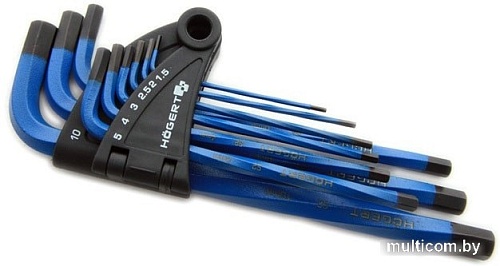 Набор ключей Hogert Technik HT1W805 (9 предметов)