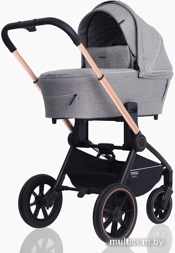 Универсальная коляска Rant MOWbaby Zoom PU (2 в 1, gold beige)
