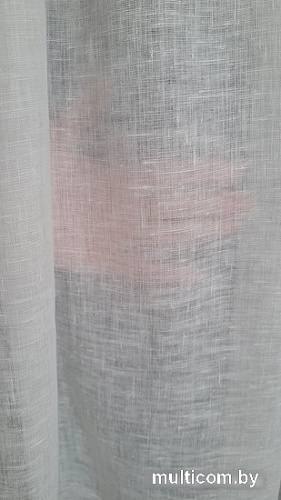 Тюль Dalian 02с129 1.5x2.5 м (белый лен)