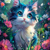 Феникс+ Котенок на лужайке 68590