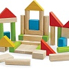 Конструктор/игрушка-конструктор Plan Toys 40 цветных блоков 5513