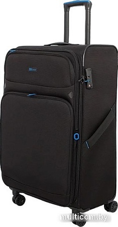 Чемодан-спиннер Francesco Molinary 111-22039W/3-28BLK (черный)