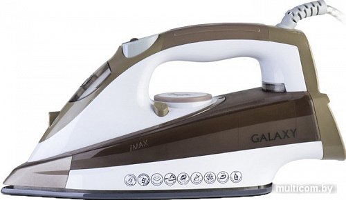 Утюг Galaxy GL6122 (коричневый)