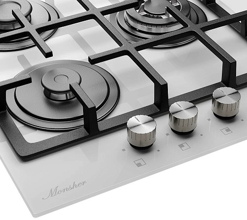 Варочная панель Monsher MGG 45 Blanc