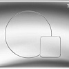 Панель смыва Teymi Ellie T70022CH (хром глянцевый)