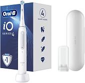 Электрическая зубная щетка Oral-B iO Series 4 (белый)