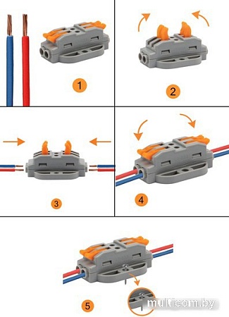 Клемма Rexant 07-6262-5 (5шт)