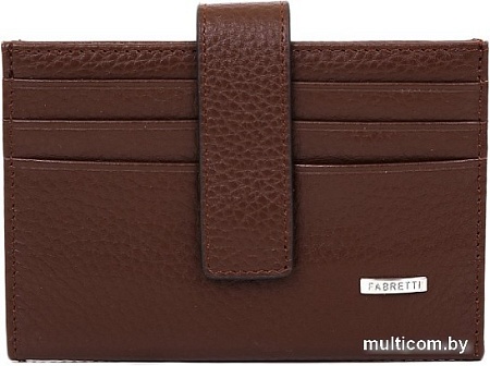 Визитница Fabretti 46030D-12 (коричневый)