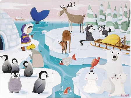 Развивающая игра Janod Жизнь на Севере J02773