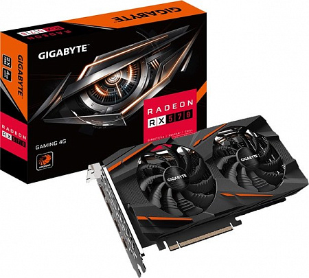 Видеокарта Gigabyte Radeon RX 570 Gaming 4GB GDDR5 (rev. 2.0) GV-RX570GAMING-4GD